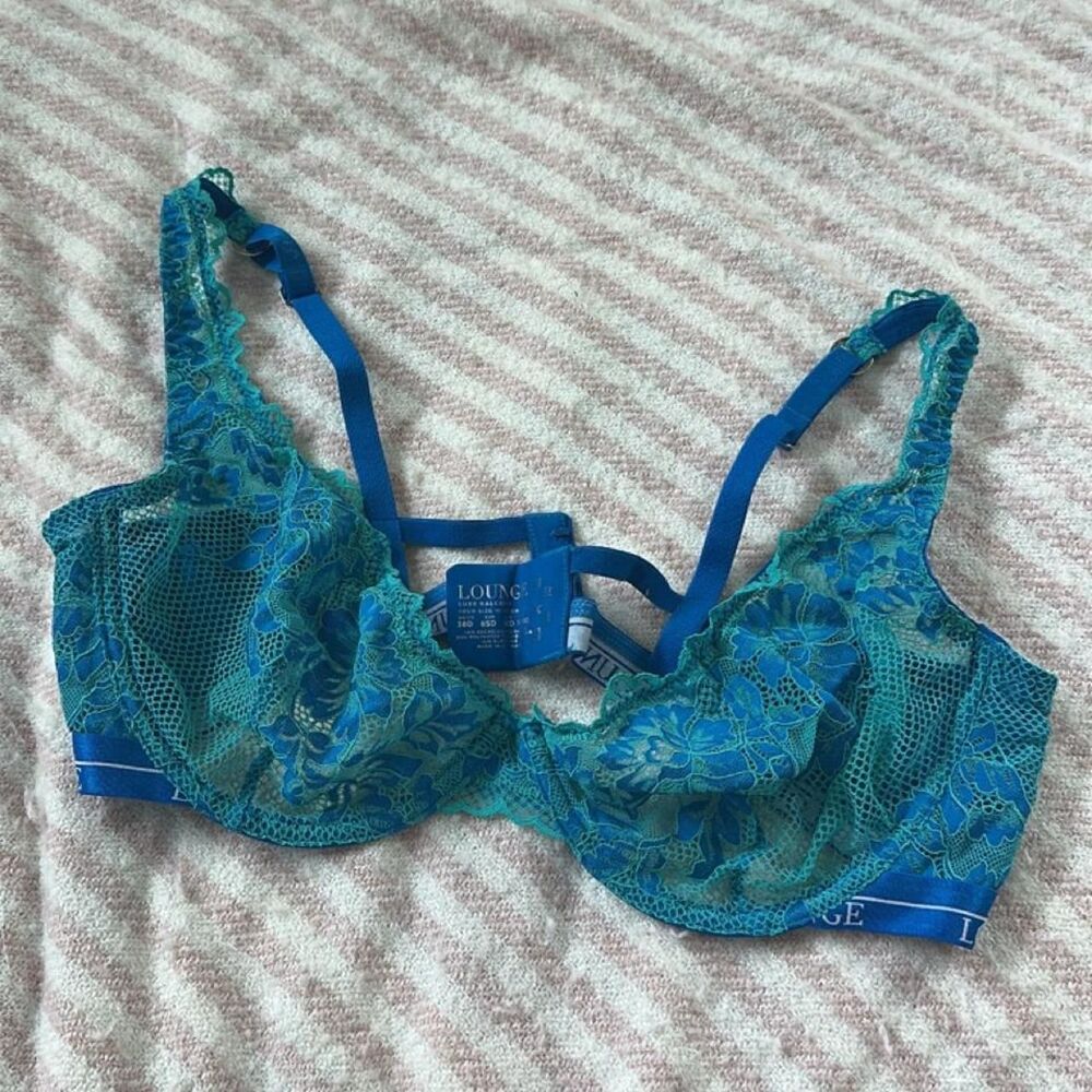 Lounge Women's Blue Bra